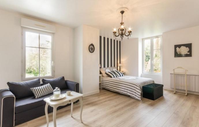 مبيت وإفطار Tailleville Le Jardin De Camille المظهر الخارجي الصورة